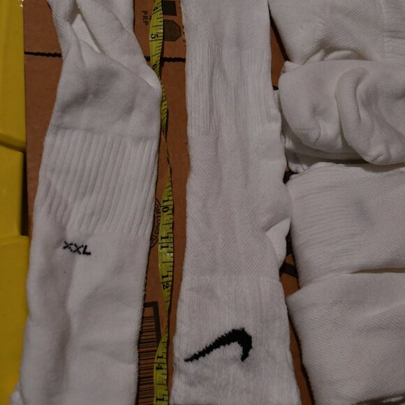 6 Pairs XXL Nike Dri Fit Socks Slight Used  ANKLE Socks - Picture 2 of 7